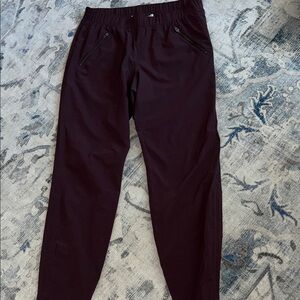 Athleta Womens Dark Maroon Joggers
